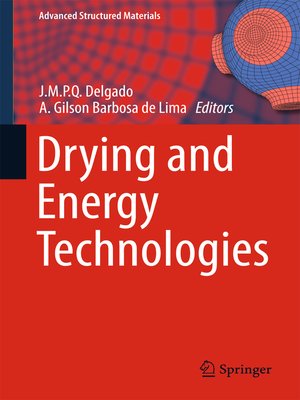 cover image of Drying and Energy Technologies